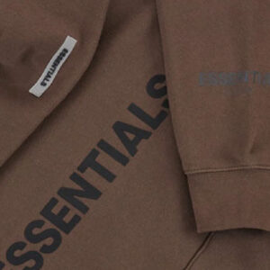 Brown Essentials Hoodies
